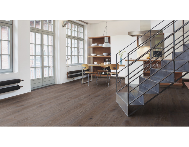 Trisluoksnė parketlentė Boen Stonewashed Ąžuolas Graphite 138