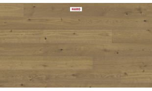 Trisluoksnė parketlentė Haro Plaza Plank Ąžuolas Fumed Invisible Universal 4V