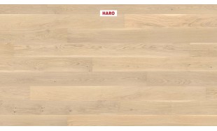 PNR Trisluoksnė parketlentė Haro Plank Ąžuolas Light White Country Brushed 4V