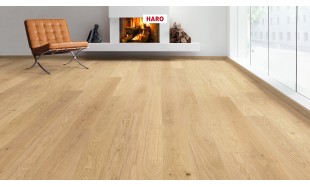 Trisluoksnė parketlentė Haro Plank Ąžuolas Invisible Markant 4V
