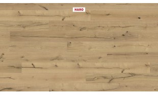 PNR Trisluoksnė parketlentė Haro Plank Ąžuolas Invisible Alabama Brushed 4V