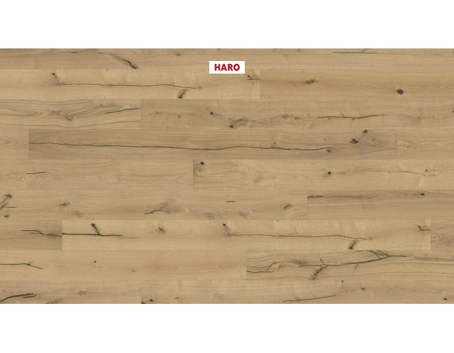 PNR Trisluoksnė parketlentė Haro Plank Ąžuolas Invisible Alabama Brushed 4V