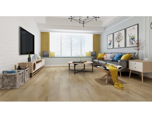 Akustinė SPC vinilinė grindų danga Nomad Flo Premium Plank Lleida