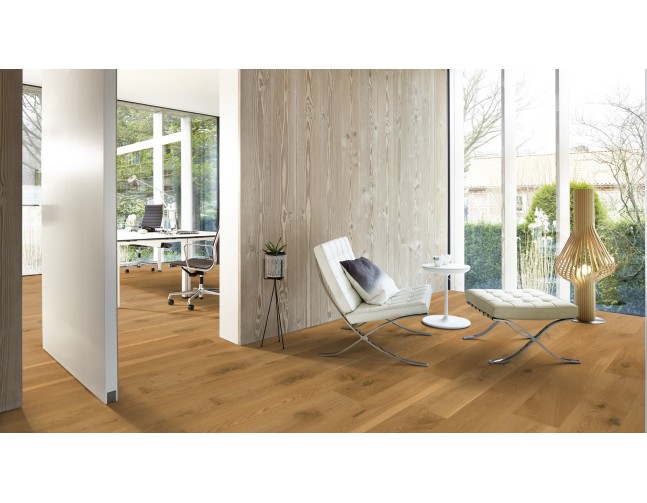 Trisluoksnė parketlentė Boen Castle Ąžuolas Soft Brown Espressivo 209 MM
