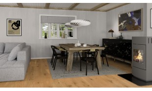 Trisluoksnė parketlentė Boen Plank Ąžuolas Soft Brown Espressivo 181 MM