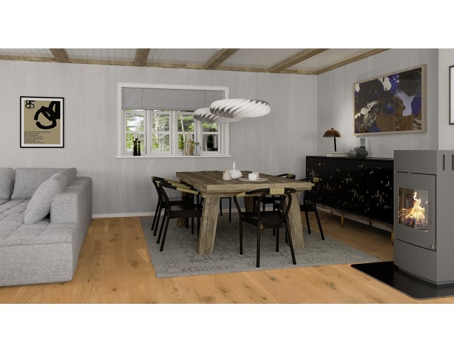 Trisluoksnė parketlentė Boen Plank Ąžuolas Soft Brown Espressivo 181 MM