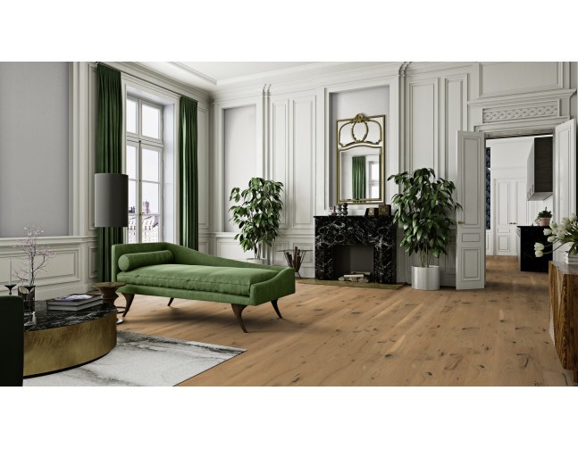 Trisluoksnė parketlentė Boen Plank Ąžuolas Authentic Espressivo 138 MM