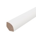 Laminuotas kampukas Haro MDF Baltas 14*14 mm tinkamas dažymui