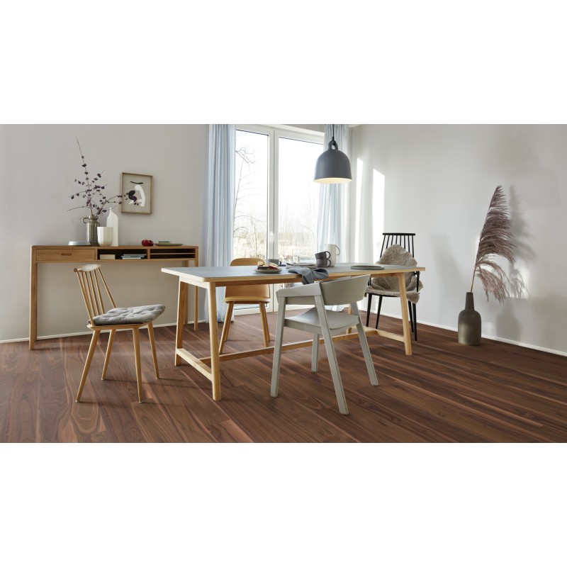 IŠPARDAVIMAS Trisluoksnė parketlentė Boen Gent Plank Riešutas Animoso 138 MM