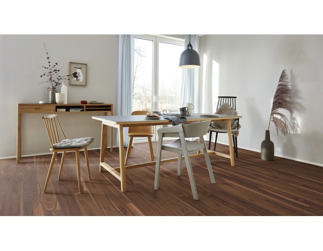 IŠPARDAVIMAS Trisluoksnė parketlentė Boen Gent Plank Riešutas Animoso 138 MM
