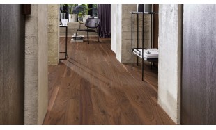 IŠPARDAVIMAS Trisluoksnė parketlentė Boen Gent Plank Riešutas Animoso 138 MM