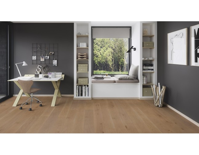 Trisluoksnė parketlentė Boen Castle Ąžuolas Medium Grey 209 MM FDGVK4FD