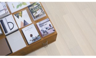 Trisluoksnė parketlentė Boen Plank Live Pure Ąžuolas Andante White 181 MM