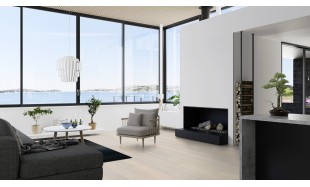 Trisluoksnė parketlentė Boen Plank Live Pure Ąžuolas Andante White 181 MM