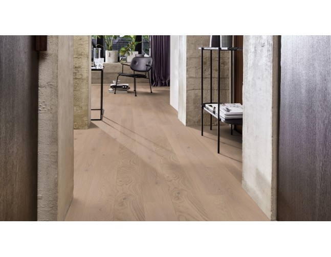 Trisluoksnė parketlentė Boen Plank Ąžuolas Fresh White Animoso 181 MM
