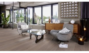 Trisluoksnė parketlentė Boen Plank Live Pure Ąžuolas India Grey 181 MM