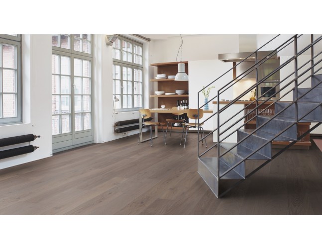 Trisluoksnė parketlentė Boen Plank Live Pure Ąžuolas India Grey 181 MM