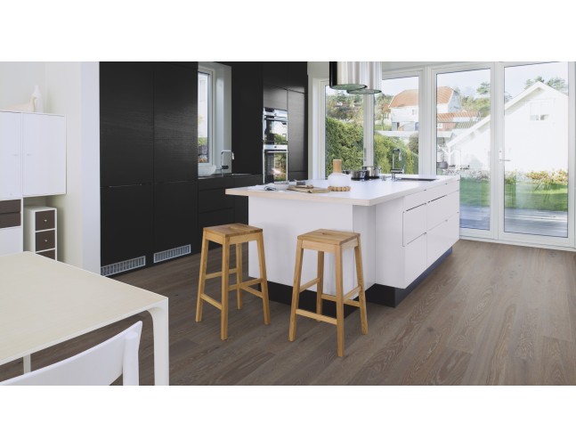 Trisluoksnė parketlentė Boen Plank Ąžuolas Graphite Vivo 181 MM