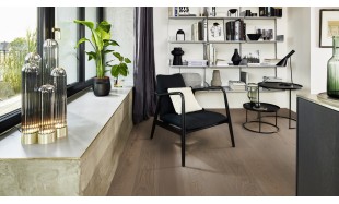 Trisluoksnė parketlentė Boen Stonewashed Ąžuolas Grey Pepper 181 MM