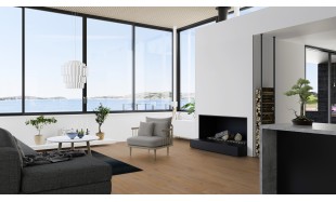 Trisluoksnė parketlentė Boen Plank Ąžuolas Medium Grey 138 MM FDG84KFD