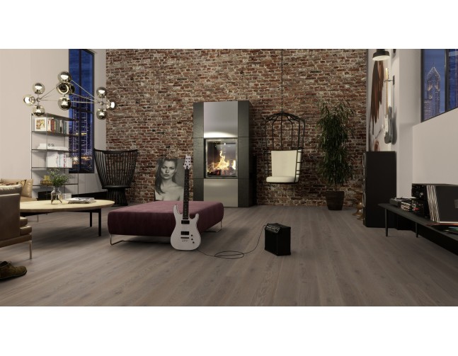 Trisluoksnė parketlentė Boen Plank Live Pure Ąžuolas India Grey 138 MM PHG843FD