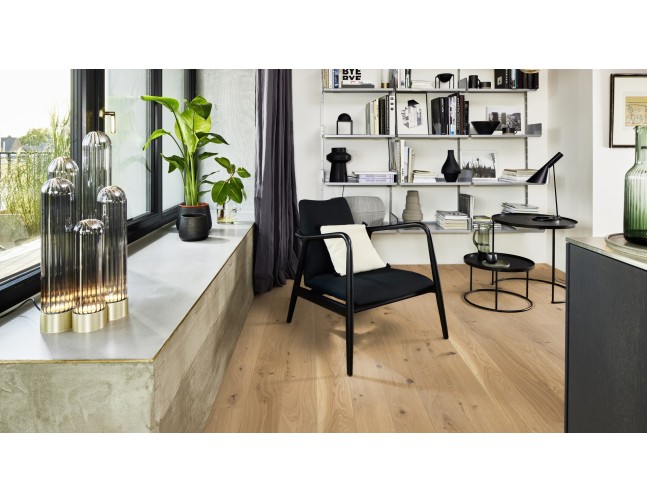 Trisluoksnė parketlentė Boen Plank Ąžuolas Authentic Vivo 138 MM YEG8VKFD
