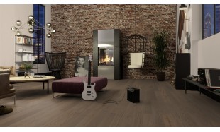 Trisluoksnė parketlentė Boen Stonewashed Ąžuolas Grey Pepper 138 MM XYG84KFD
