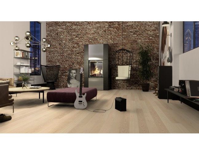Trisluoksnė parketlentė Boen Plank Live Pure Uosis Andante 138MM ADG833FD