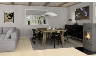 Trisluoksnė parketlentė Boen Plank Uosis White Andante 138 MM ASG832PD