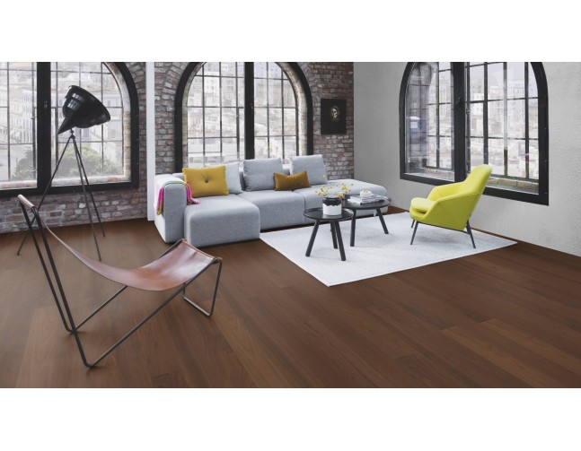 Trisluoksnė parketlentė Boen Plank Riešutas Andante 138 MM NUG835PD
