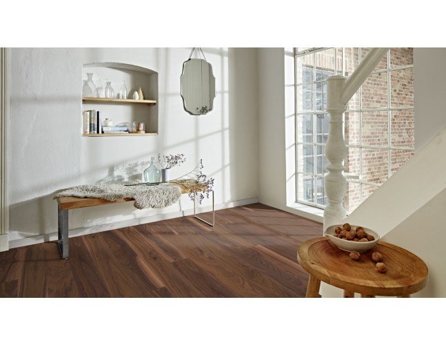 Trisluoksnė parketlentė Boen Gent Plank Riešutas Animoso 138 MM NUG845UD