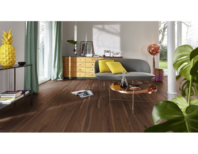 Trisluoksnė parketlentė Boen Gent Plank Riešutas Animoso 138 MM NUG845UD