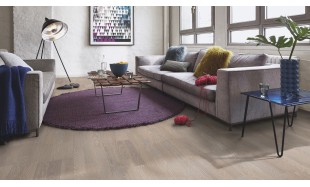 Trisluoksnė parketlentė Boen Longstrip Live Pure Ąžuolas Grey Harmony Finale PBGLT3VD