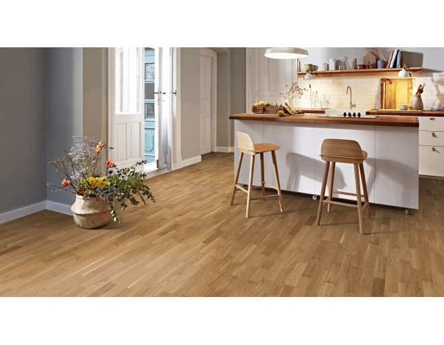 Trisluoksnė parketlentė Boen Longstrip Ąžuolas Finale 13,2 MM