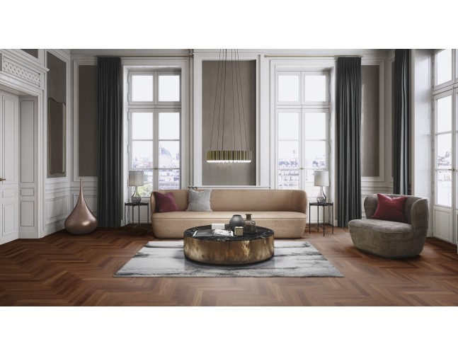 Dvisluoksnis parketas Boen Prestige Riešutas Nature NUP2356D
