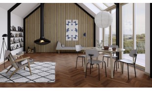 Dvisluoksnis parketas Boen Prestige Riešutas Nature NUP2356D