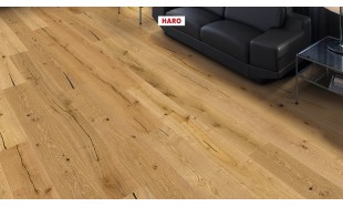 Trisluoksnė parketlentė Haro Plank Ąžuolas Alabama 4V