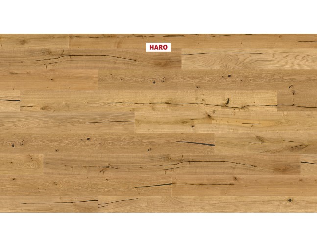 Trisluoksnė parketlentė Haro Plank Ąžuolas Alabama 4V