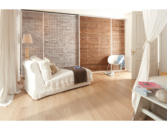 Trisluoksnė parketlentė Boen Plank Ąžuolas White Andante 138 MM