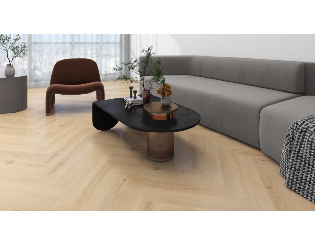 Vinilo danga Nomad Flo Dry Back Herringbone Pampas 2,5 mm