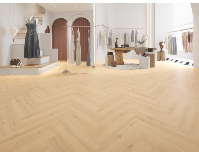Vinilo danga Nomad Flo Dry Back Herringbone Pampas 2,5 mm