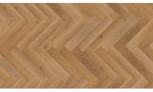 Akcija! Akustinė SPC vinilinė grindų danga Nomad Flo Premium Heringbone Durango