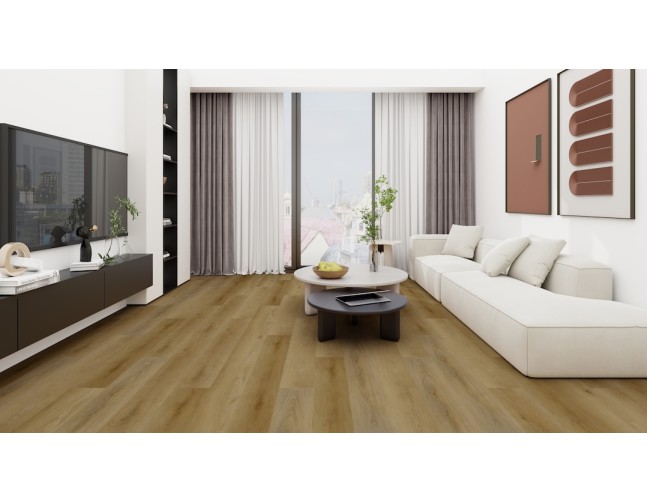 Akcija! Akustinė SPC vinilinė grindų danga Nomad Flo Premium Plank Salta