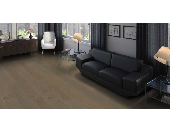 IŠPARDAVIMAS Dvisluoksnė parketlentė Haro Plank Maxim Ąžuolas Graphite Grey Markant 4V