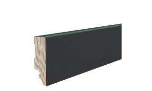 Medinė laminuota grindjuostė Haro Juoda 16*58 MM