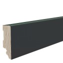 Medinė laminuota grindjuostė Haro Juoda 16*58 MM