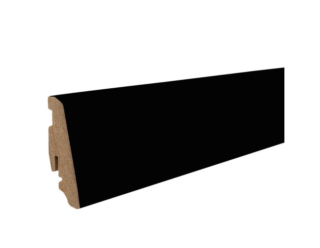Laminuota grindjuostė Haro Juoda MDF 19*58 MM