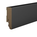 Laminuota grindjuostė Haro Juoda MDF 16*58 MM