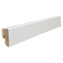 Medinė laminuota grindjuostė Haro Balta RAL 9016 16*40 MM