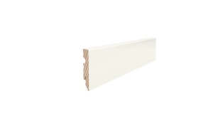 Medinė Laminuota grindjuostė Haro Balta RAL 9010 15*80 MM